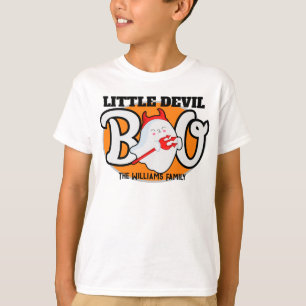 Halloween Little Devil Boo Boy Family Matching T-Shirt