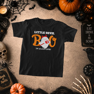 Halloween Little Devil Boo Boy Family Matching T-Shirt