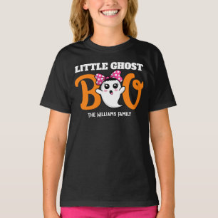 Halloween Little Ghost Boo Boy Family Matching T-Shirt