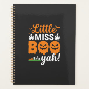 Halloween Little Miss Boo Yah Pumpkin Design_1 Planner