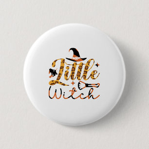 Halloween Little Witch Birthday 6 Cm Round Badge