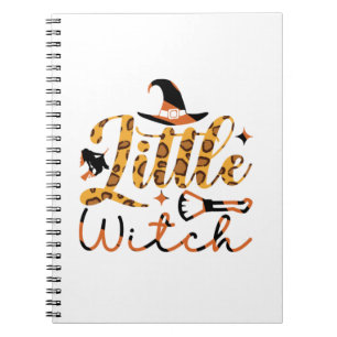 Halloween Little Witch Birthday Notebook