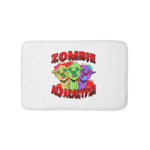 Halloween Llama Alpaca Funny Lama Glama Cool Gift Bath Mat