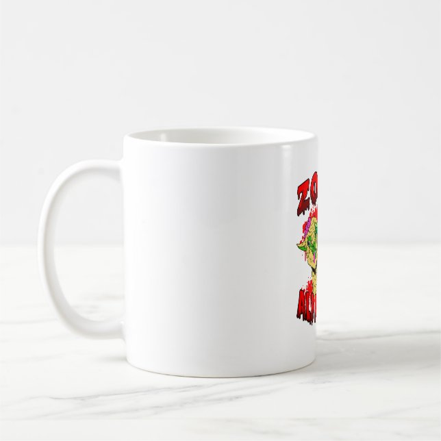 Halloween Llama Alpaca Funny Lama Glama Cool Gift  Coffee Mug (Left)