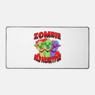 Halloween Llama Alpaca Funny Lama Glama Cool Gift Desk Mat