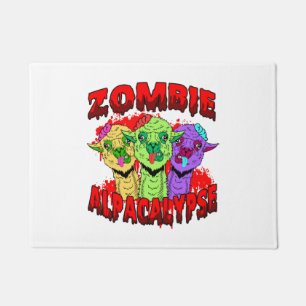 Halloween Llama Alpaca Funny Lama Glama Cool Gift Doormat