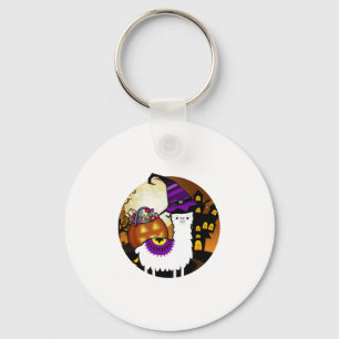 Halloween Llama Alpaca Funny Lama Glama Cool Gift Key Ring