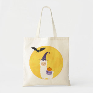 Halloween Llama Trick-or-treat Tote Bag