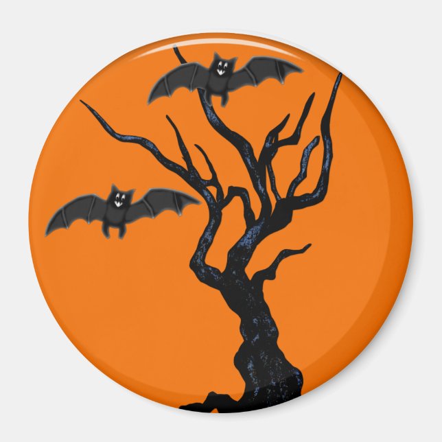 HALLOWEEN Locker Magnets, Refrigerator Magnet (Front)
