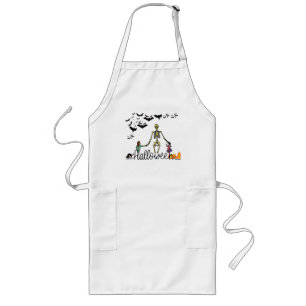 Halloween long apron