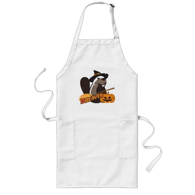 Halloween  long apron (Front)