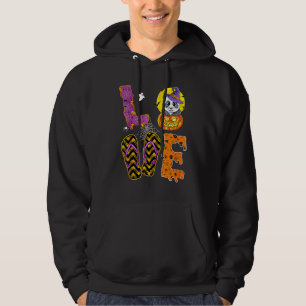 Halloween Love Panda Witch Hat Zookeeper Hoodie