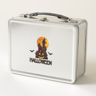 Halloween lover, funny halloween,Happy Halloween Metal Lunch Box