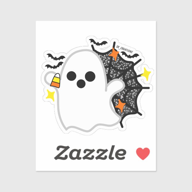 Halloween Loving Ghost (Sheet)