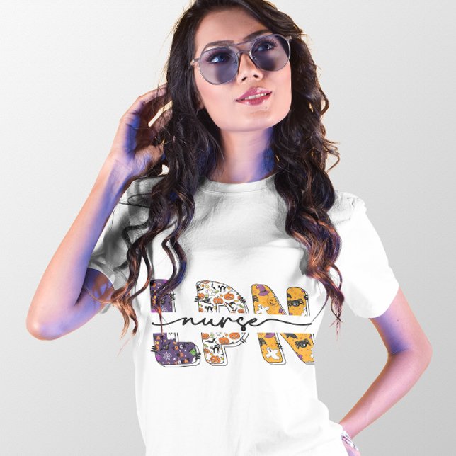 HALLOWEEN LPN LICENSE PRACTICAL NURSE T-Shirt (Creator Uploaded)