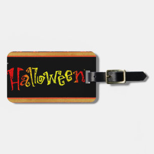 Halloween Luggage Tage Tag