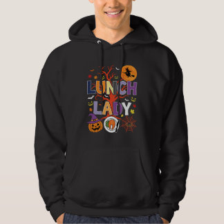 Halloween Lunch Lady Witch Kitchen Vector Hoodie