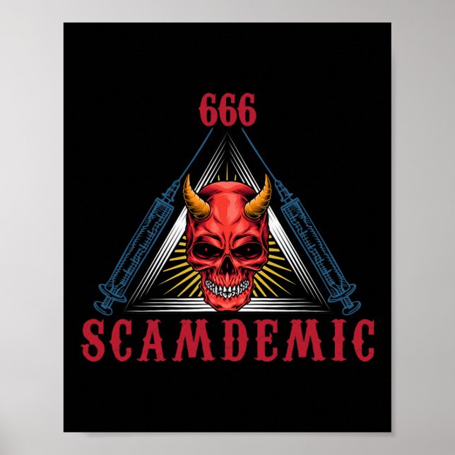 Halloween Mad Scientist Evil Genius  Poster (Front)