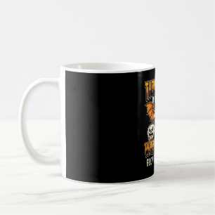 Halloween Magic Pumpkin Moonlight Horror Vector Coffee Mug