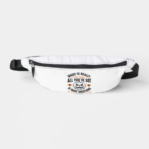 Halloween Magic Pumpkin Vintage Vector Shirt Desig Bum Bags
