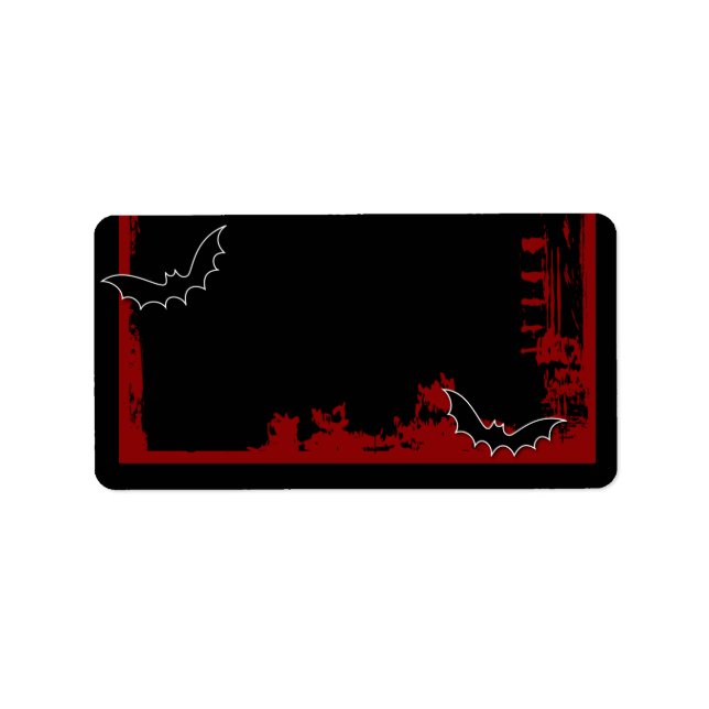Halloween Mailing Address Labels (Front)