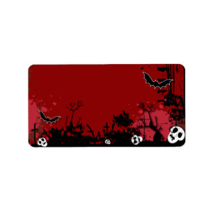 Halloween Mailing Address Labels
