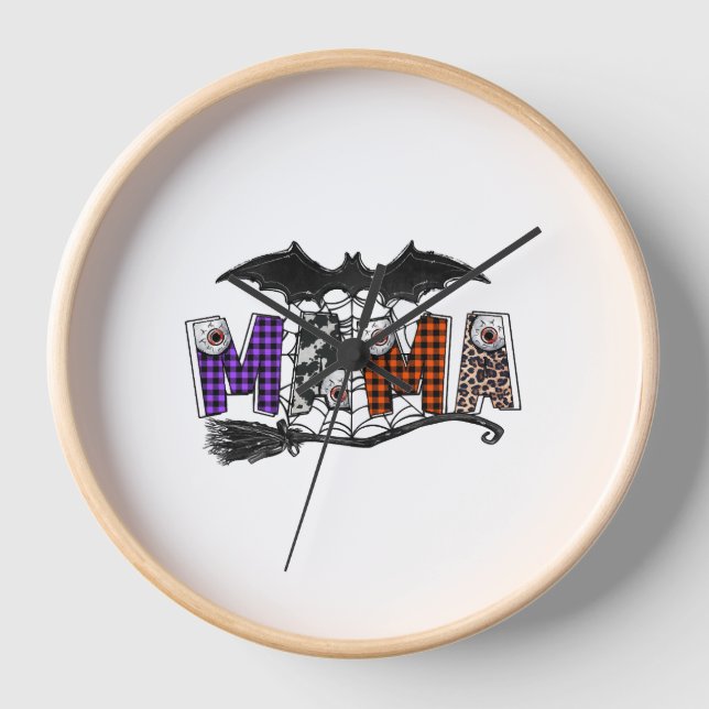Halloween Mama Clock (Front)