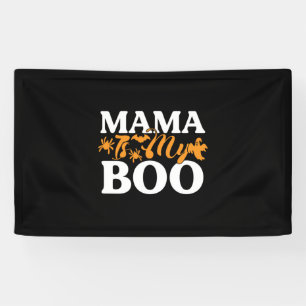 Halloween Mama Is My Boo Birthday Banner