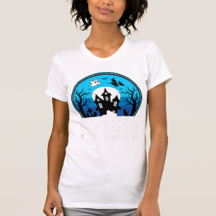 Halloween Man Behind the Mask Haunted House T-Shirt