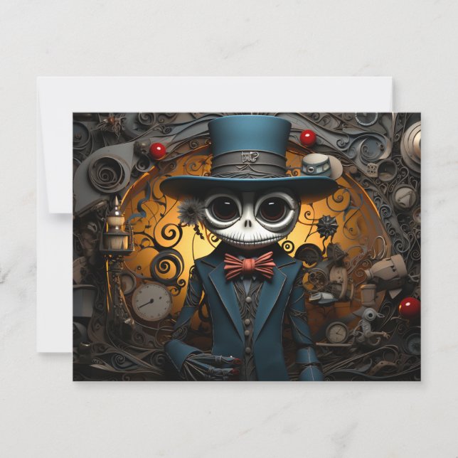 Halloween Man Card (Front)