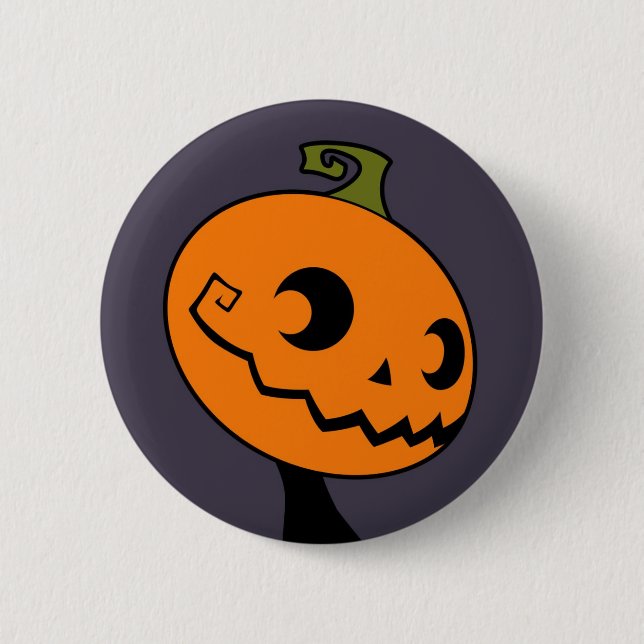 Halloween Mascot Button (Front)