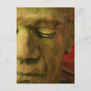 Halloween Mask Postcard