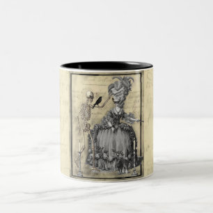 Halloween Masquerade Ball Two-Tone Coffee Mug