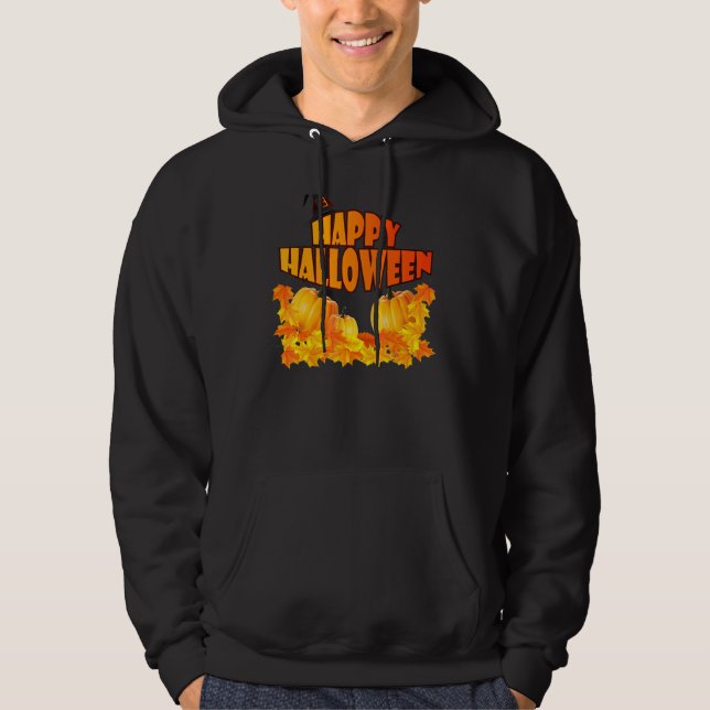 Halloween Masquerade Graphics Hoodie (Front)