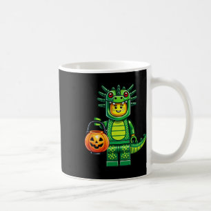 Halloween Master Builder Dragon Kids Building Bloc Coffee Mug