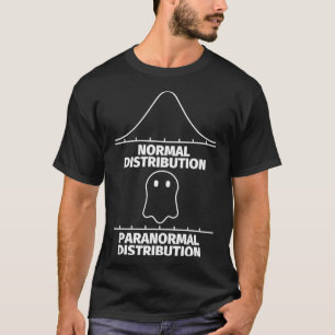 Halloween Math Shirt - Paranomal Distribution Math
