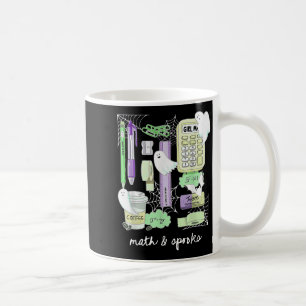 Halloween Math Teacher Ghosts Trig Or Treat Studen Coffee Mug