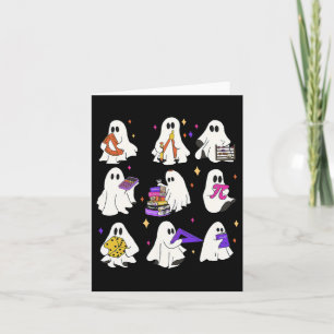 Halloween Math Teacher Halloween Funny Costume Card