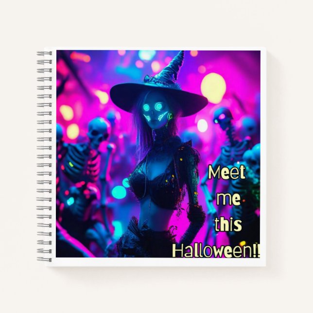 Halloween meetup notebook (Front)