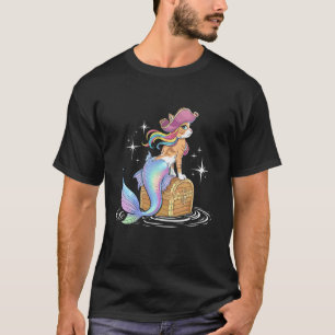 Halloween Mermaid Pirate Cat Cute Funny Men Women T-Shirt