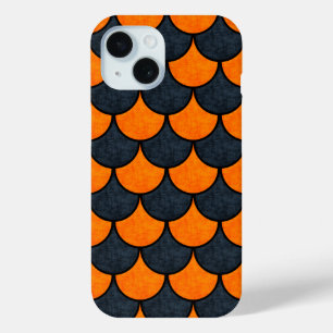 Halloween Mermaid Scales Pattern iPhone 15 Case