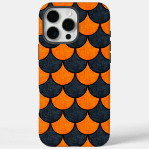 Halloween Mermaid Scales Pattern iPhone 16 Pro Max Case