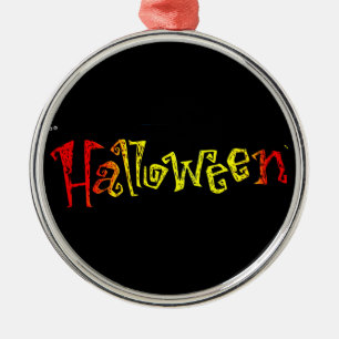 Halloween Metal Ornament