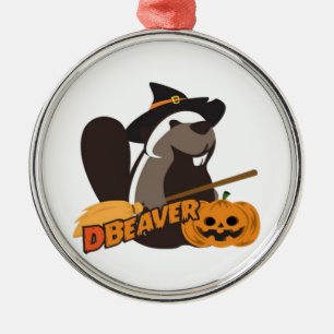 Halloween metal ornament