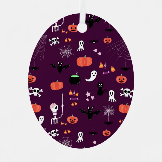 Halloween Metal Tree Decoration (Front)