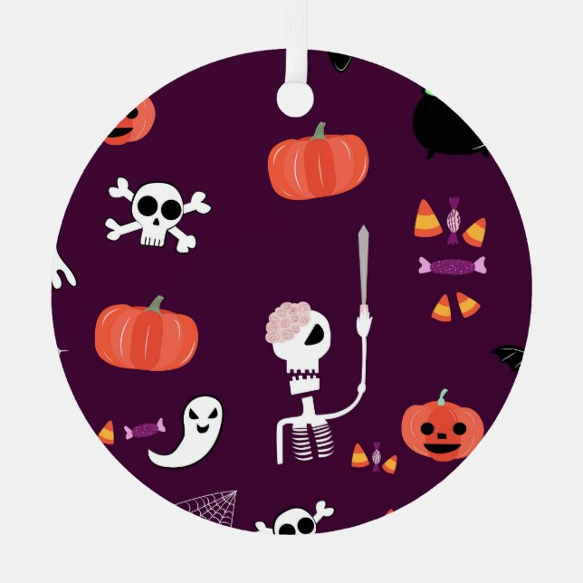 Halloween Metal Tree Decoration (Front)