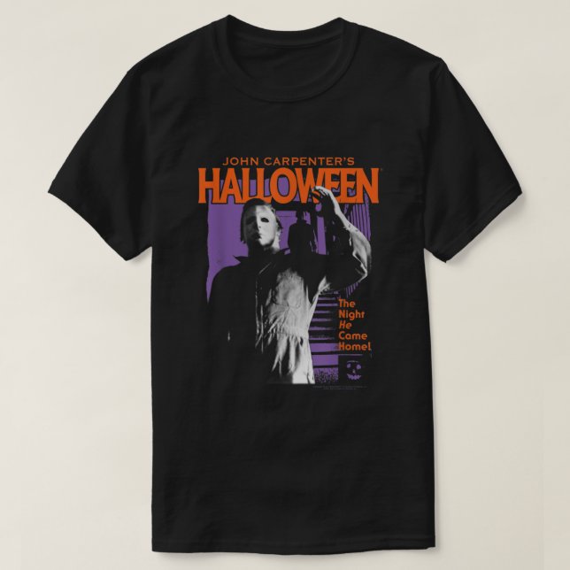 Halloween Michael Myers Pop Art  T-Shirt (Design Front)