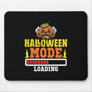 Halloween Mode Loading Birthday Mouse Pad