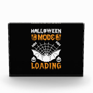 Halloween Mode Loading Birthday Photo Block