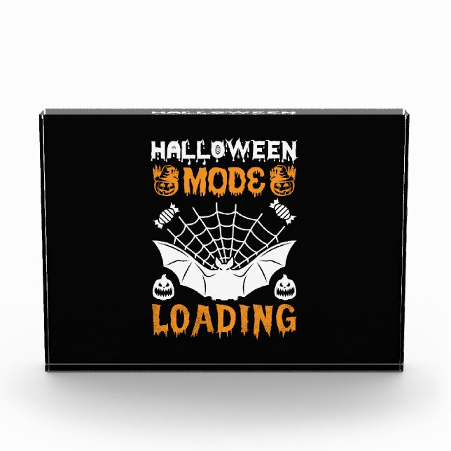 Halloween Mode Loading Birthday Photo Block (Front)